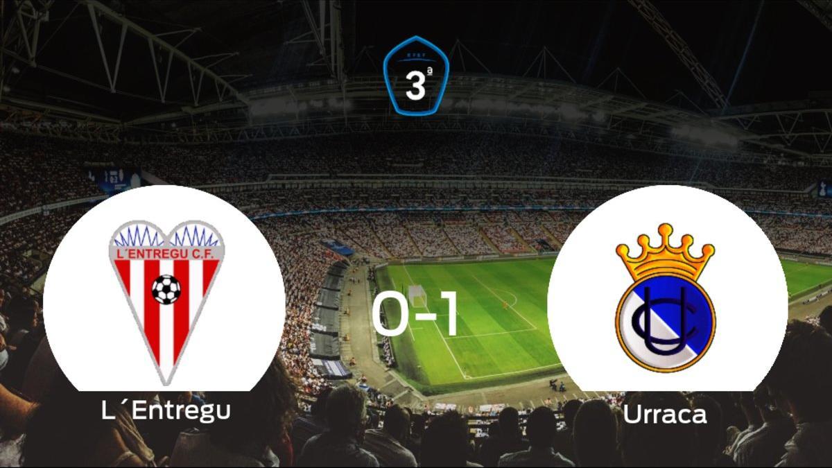 El Urraca CF vence 0-1 en casa del L'Entregu