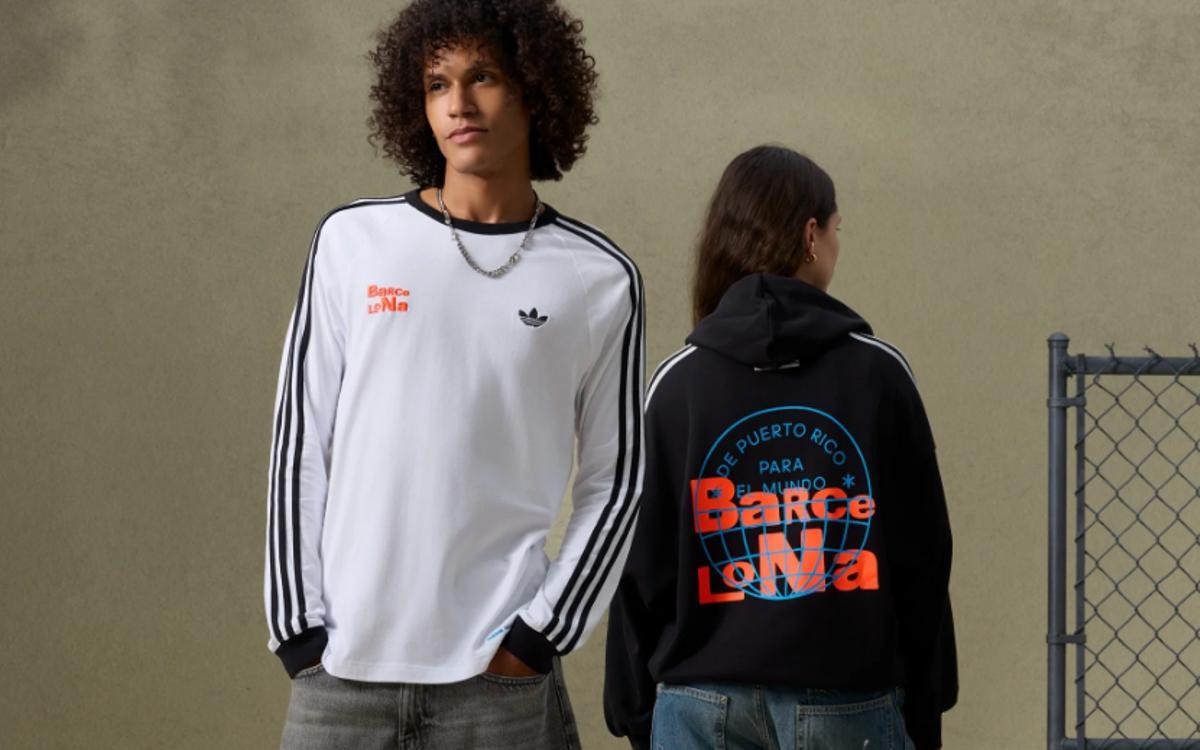 Camiseta y sudadera Adidas oficial de la gira de Bad Bunny 'DeBÍ TiRAR MáS FOToS World Tour'.