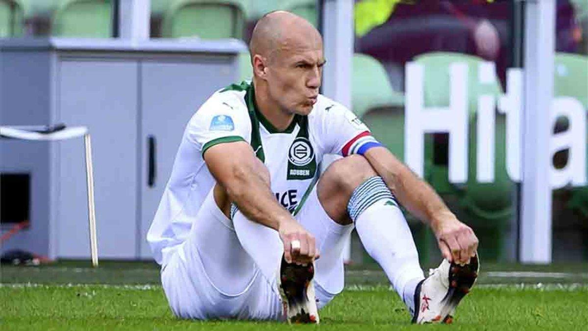 Robben no puede asegurar cuándo volverá a los terrenos de juego