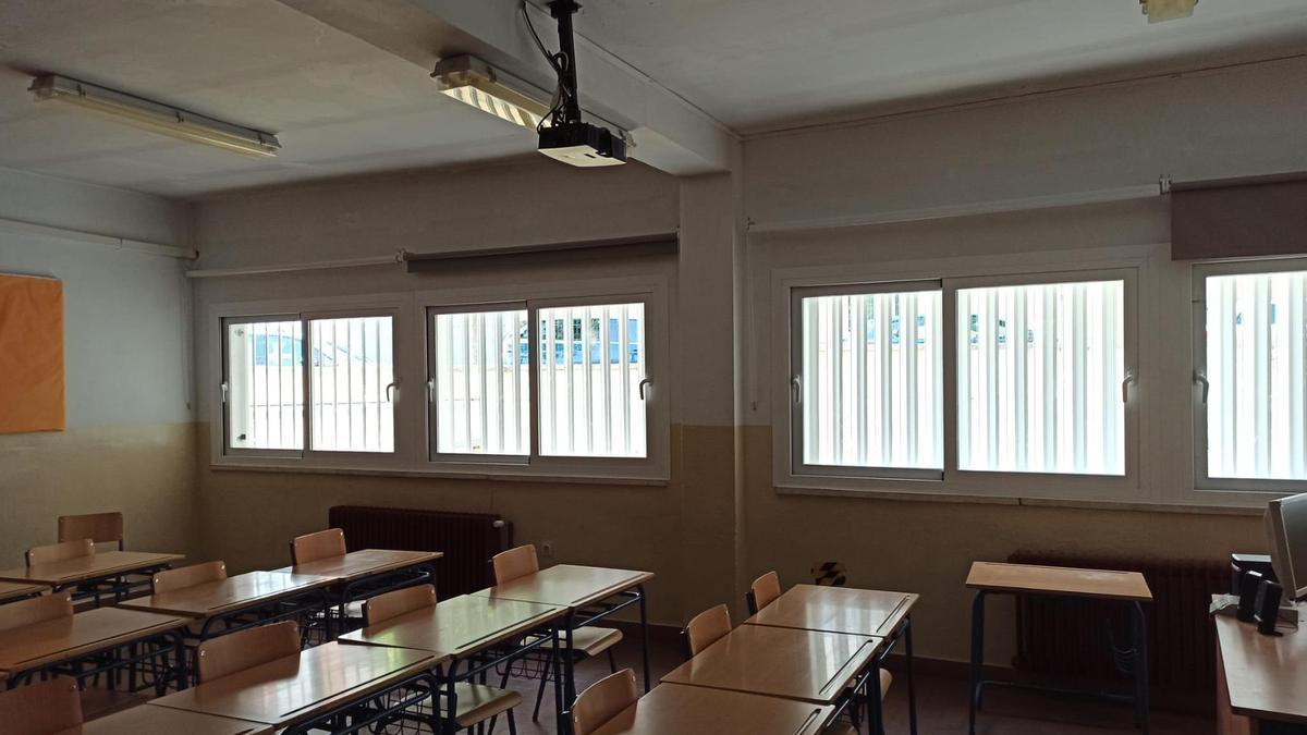 Interior de un aula del CEIP Nuestra Señora de Araceli de Lucena.