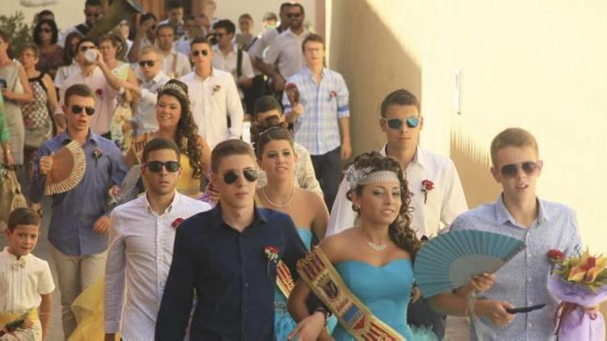 Las fiestas de Palma arrancan con la presentación de la reina y su corte