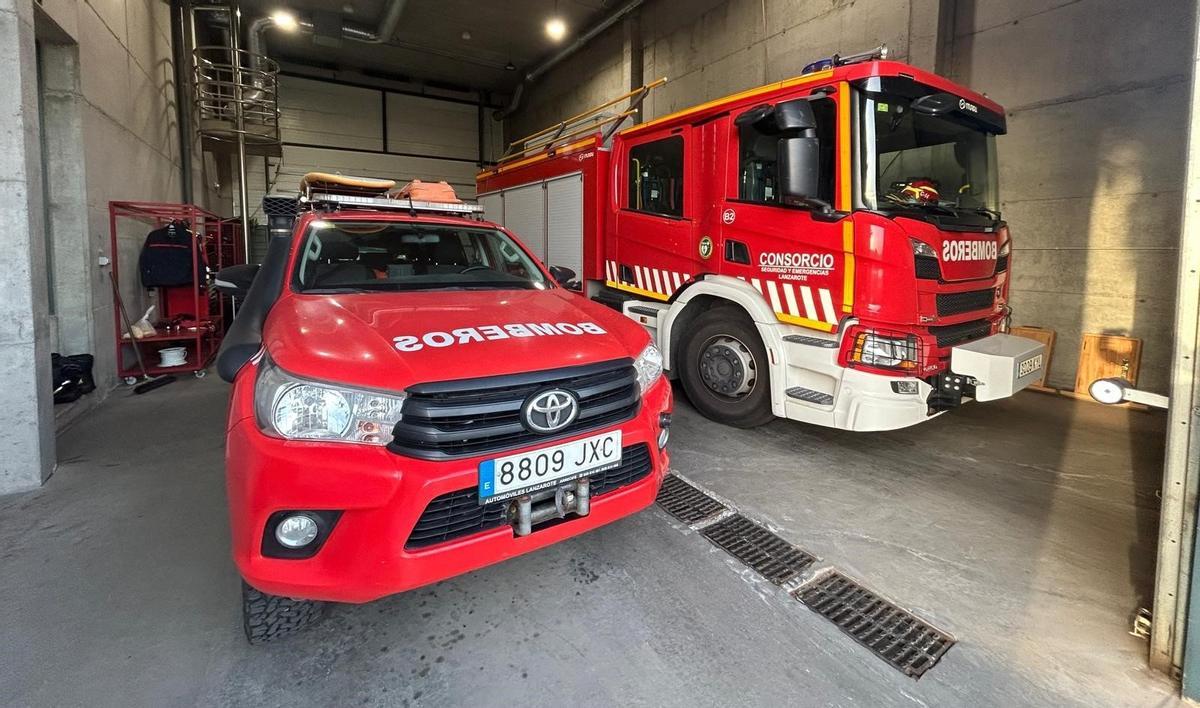 Vehículos del Consorcio de Seguridad y Emergencias de Lanzarote