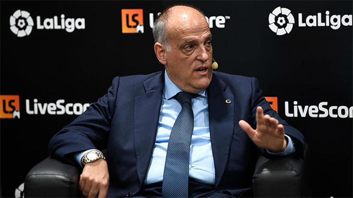 Tebas dimite para presentarse a las elecciones a la presidencia de LaLiga