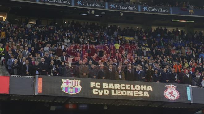 FC Barcelona, 4 - Cultural Leonesa, 1