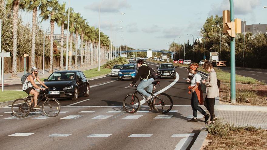 Leichte Nachbesserungen bei der neuen Spur auf der Flughafenautobahn auf Mallorca