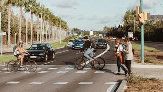 Leichte Nachbesserungen bei der neuen Spur auf der Flughafenautobahn auf Mallorca