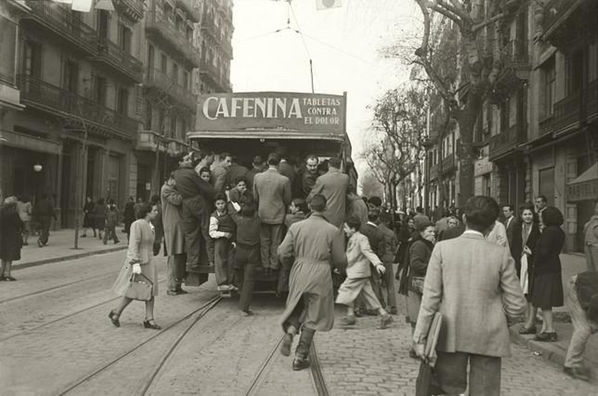 Tramvia. Barcelona, 1930.