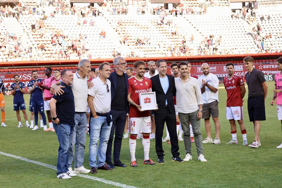 Las mejores imágenes del partido entre el Real Murcia y el Eldense