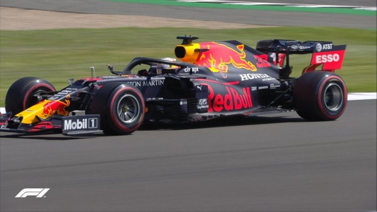 Verstappen ha dominado el primer libre en Silverstone