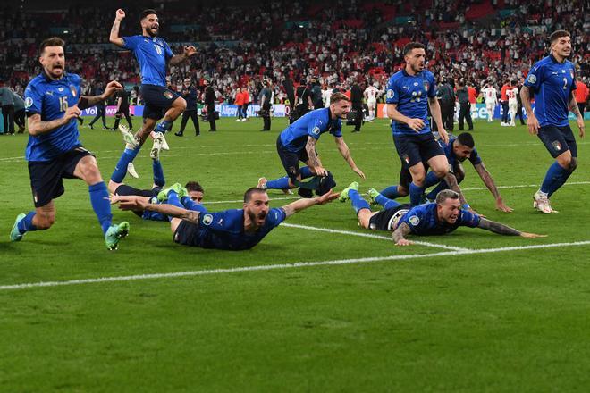 La celebración más loca de Italia tras ganar la Eurocopa