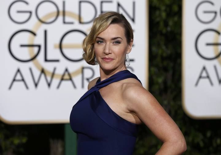 Actress Kate Winslett arrives at the 73rd Golden Globe Awards in Beverly Hills