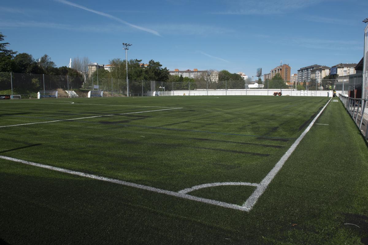 Campo de fútbol de la Leyma.