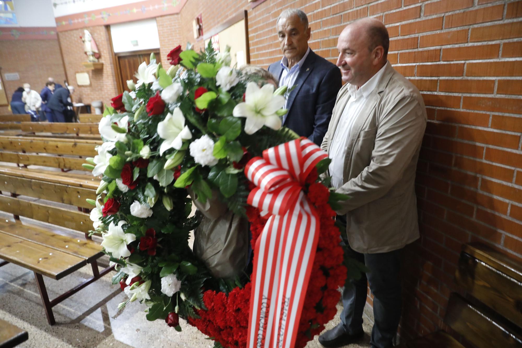 Capilla ardiente de Fernando Fueyo en Gijón