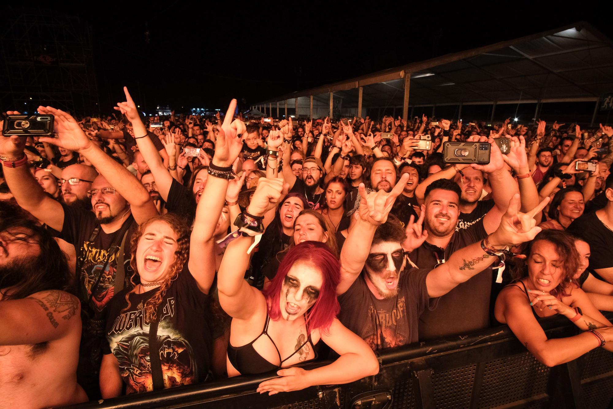 Primera jornada del festival Leyendas del rock de Villena