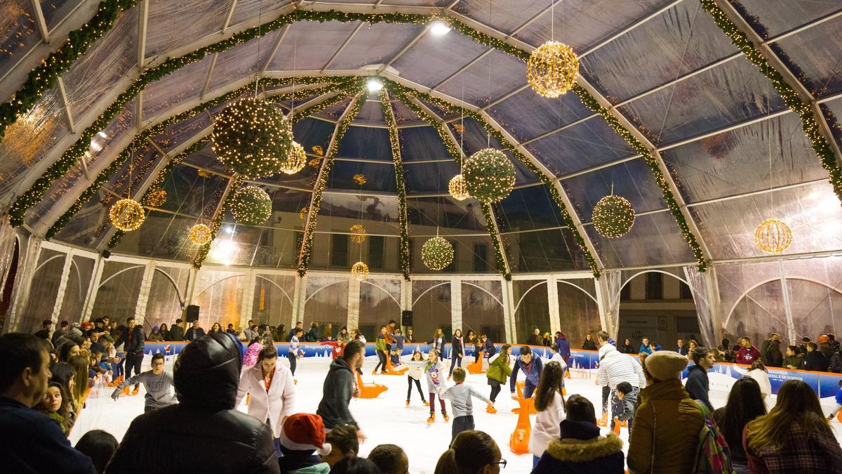 Pista de patinaje de Bragança.