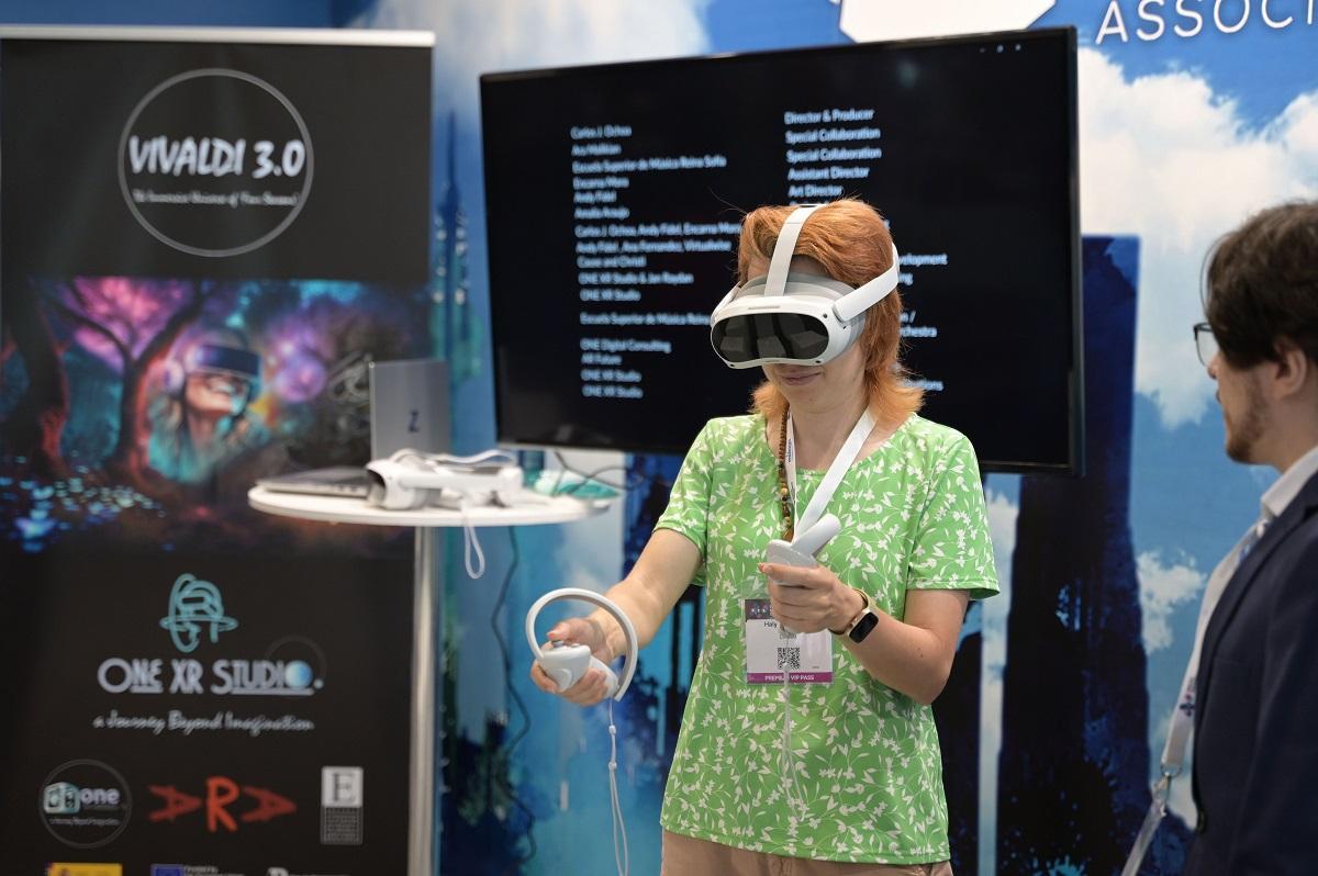Otra imagen del Digital Enterprise Show 2025, que se celebra en el Palacio de Ferias de Málaga.