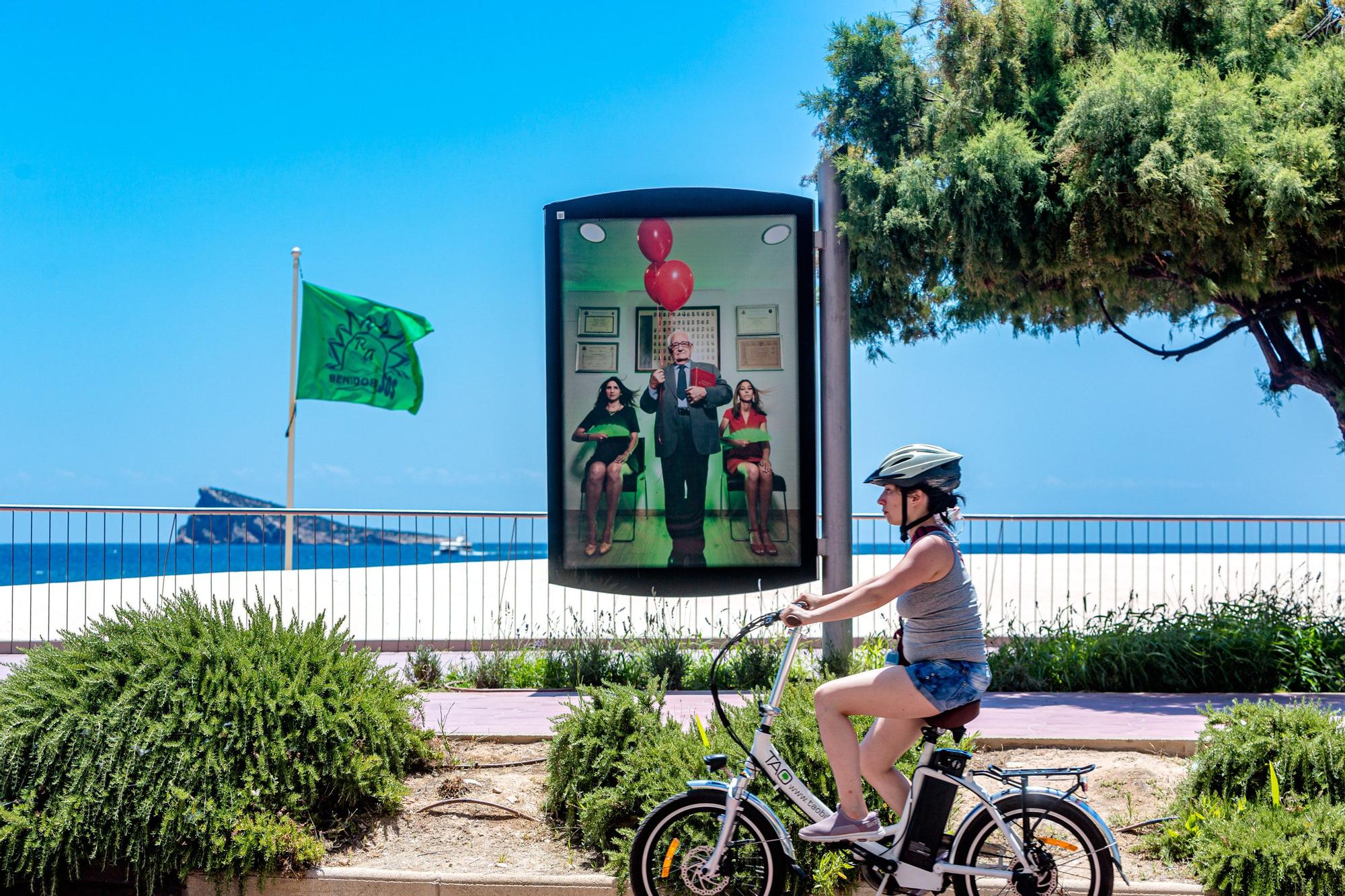 El arte al aire libre transforma a Benidorm en museo