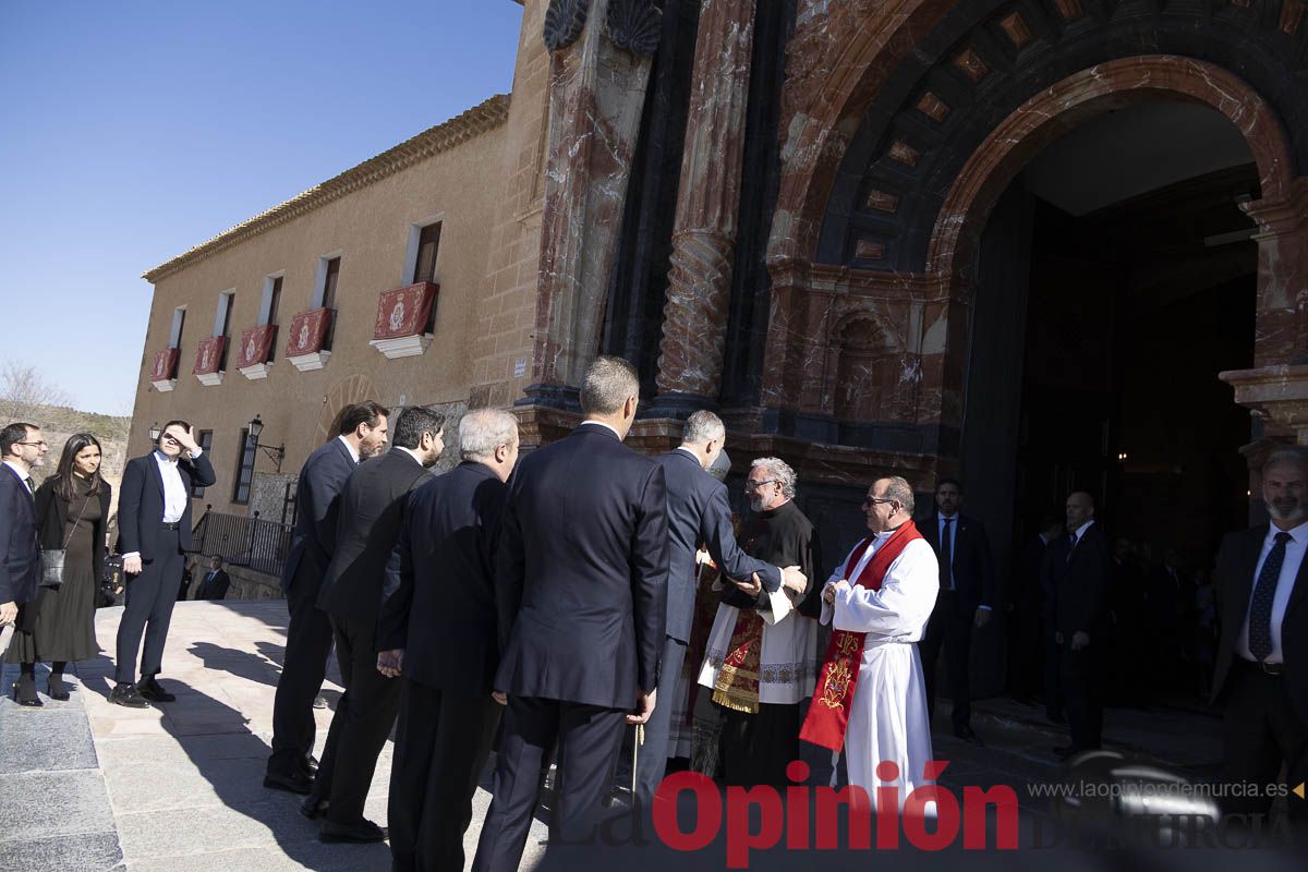 Visita de los reyes de España a Caravaca (explanada de la Basílica)