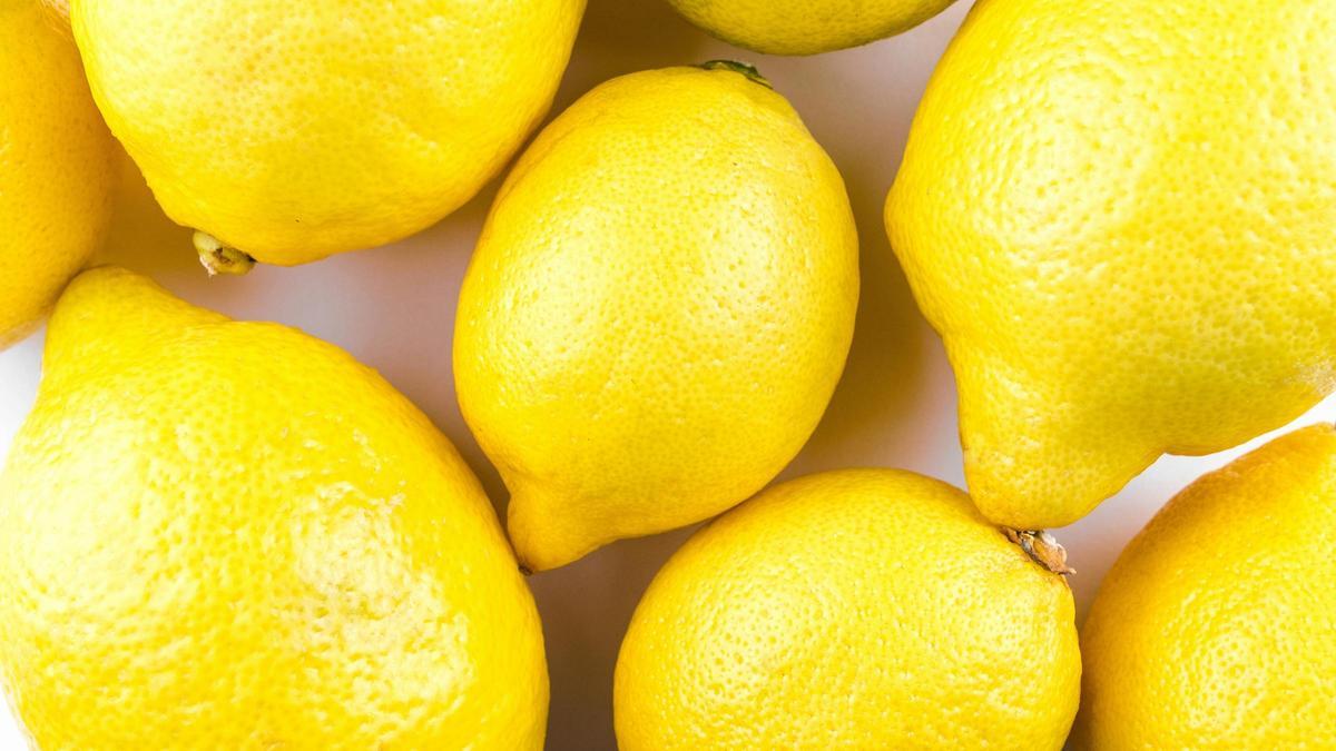 Los limones son frutas de consumo óptimo en marzo y en abril