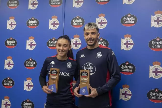 Olaya y Ximo Navarro, premios Estrella Galicia de febrero