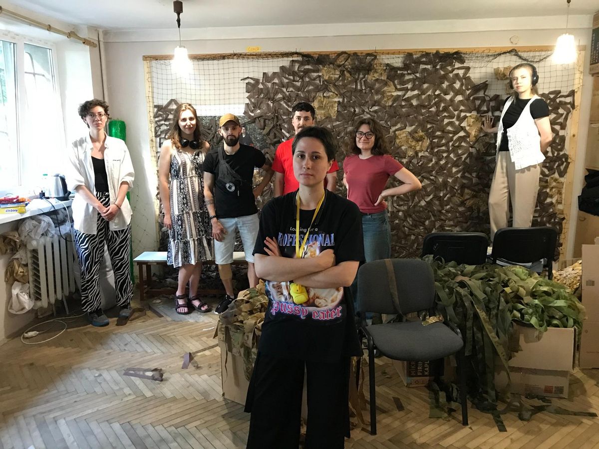Sofiia Kozlova y las redeiras de Lychakiv (un barrio de Lviv)