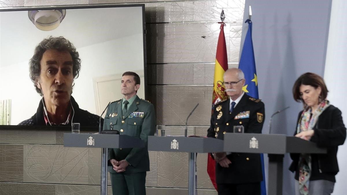 Rueda de prensa en Moncloa