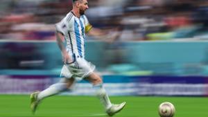 El capitán de Argentina, Leo Messi