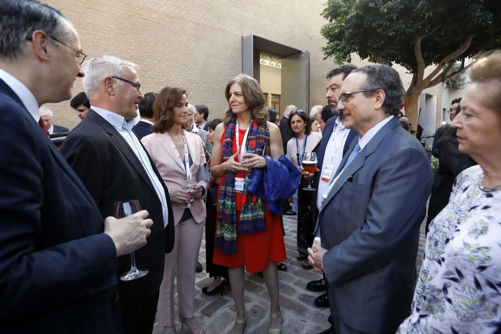 Acto de bienvenida a los miembros del jurado de los Jaume I