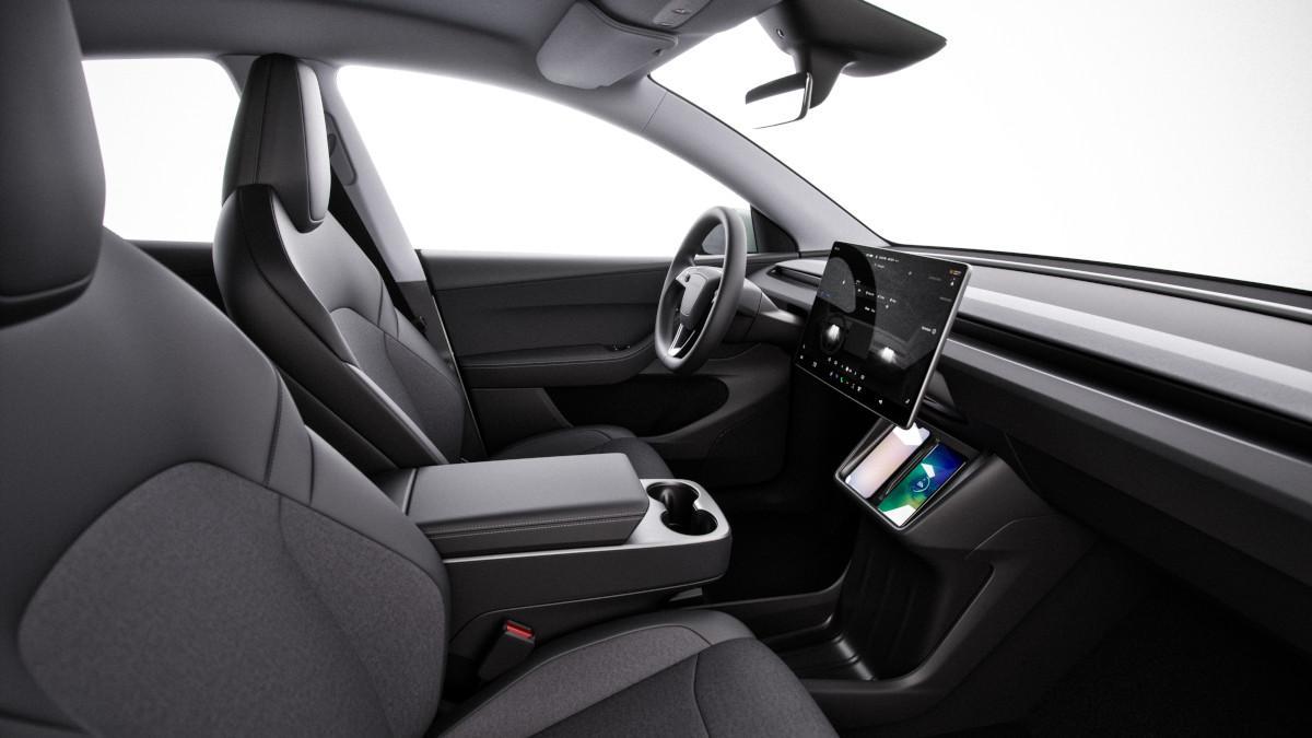 Interior del Tesla Model Y Standard