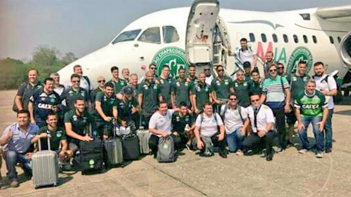 Solo tres futbolistas del Chapecoense sobrevivieron al accidente