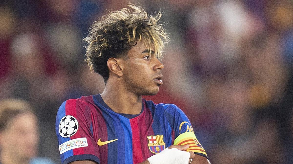 Lamine Yamal, futbolista del Barça.