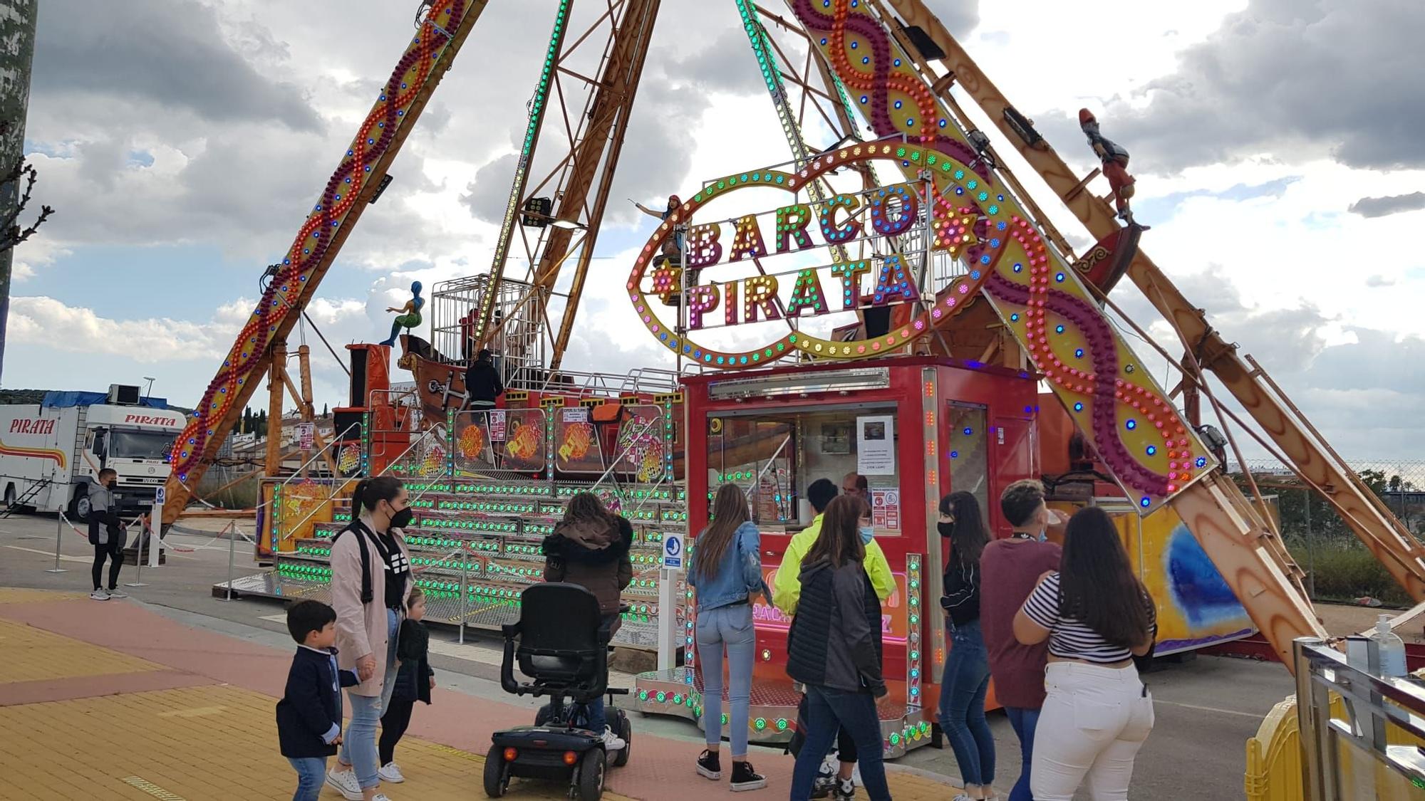 Abre la feria de primavera de Lucena