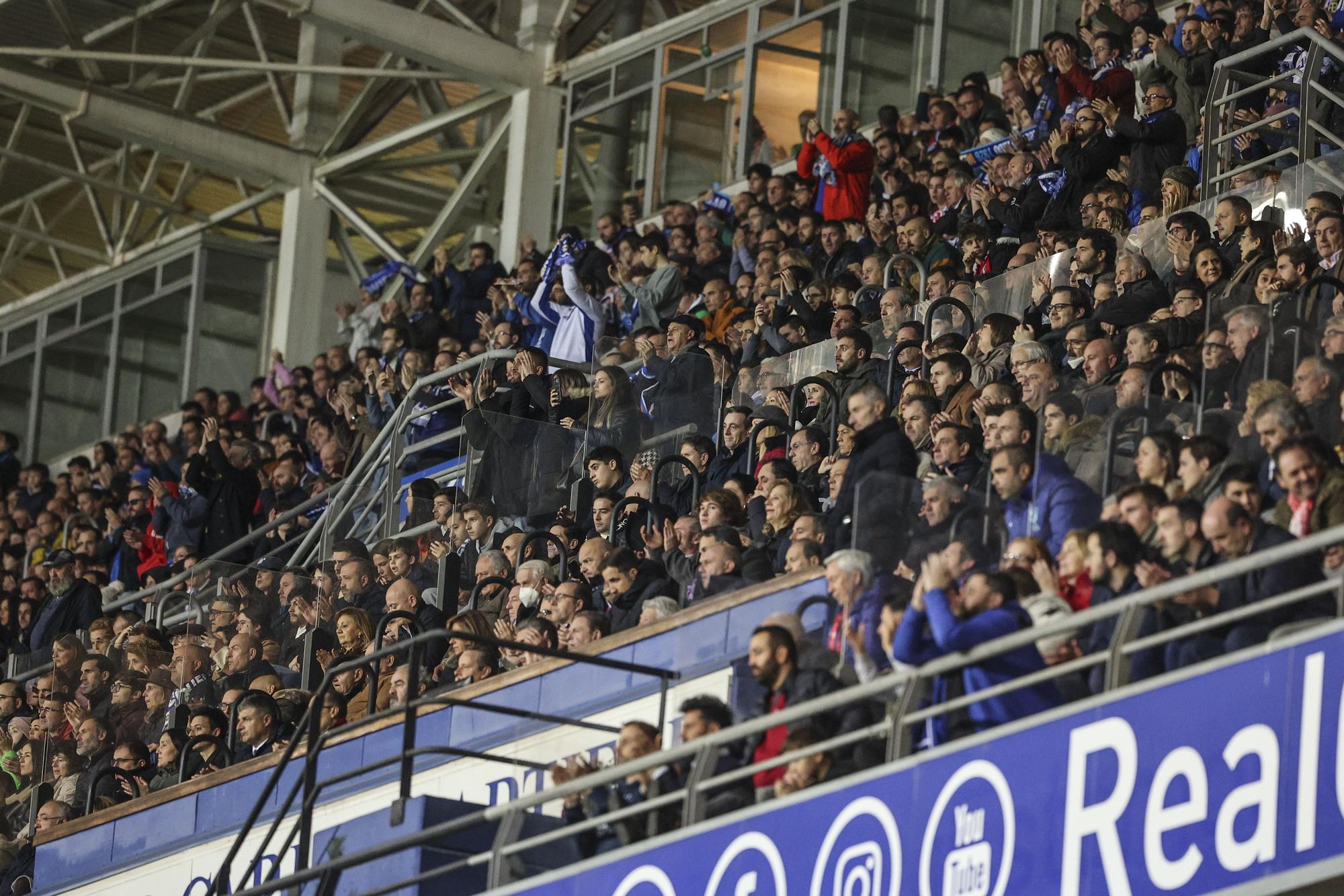 En imágenes: así fue el duelo copero entre el Real Oviedo y el Atlético de Madrid