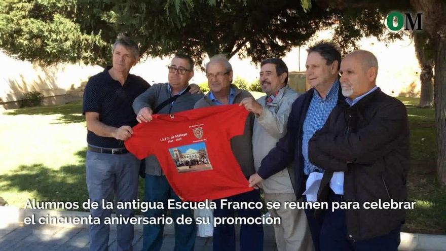 Alumnos de la antigua Escuela Franco celebran su cincuenta aniversario