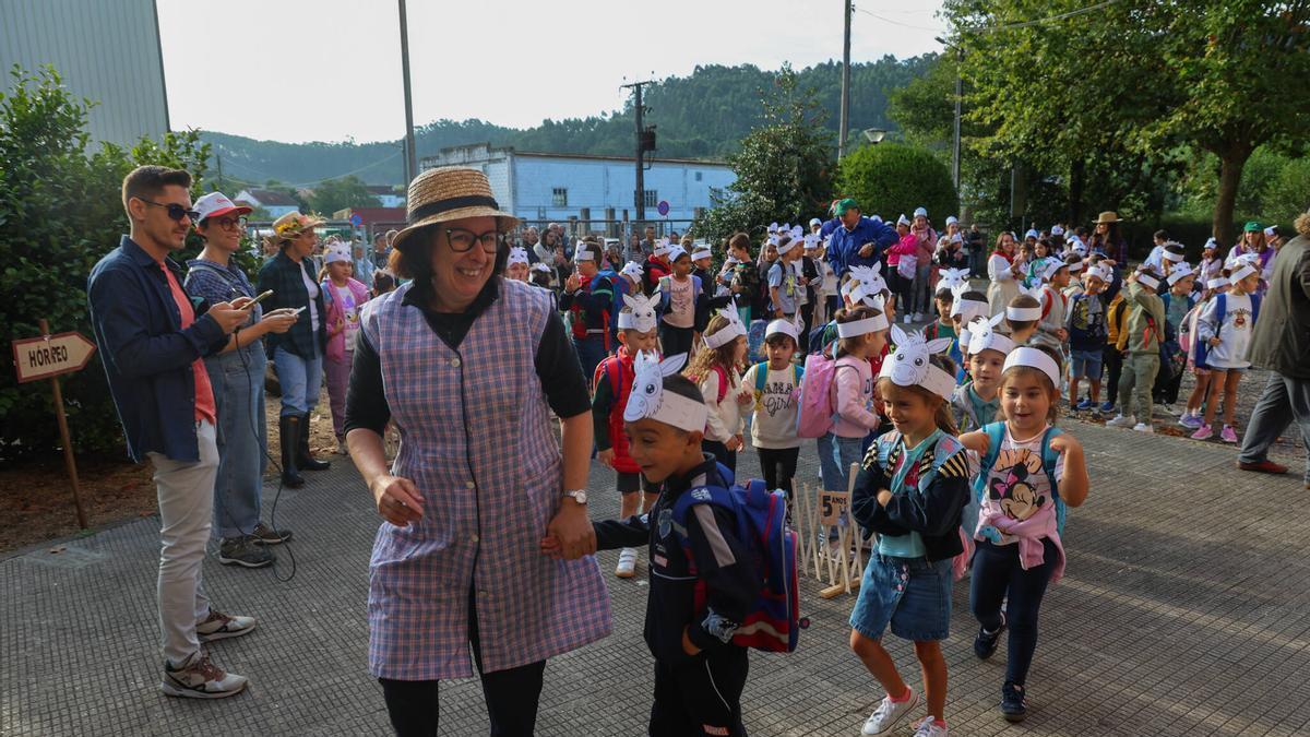 Los alumnos de Rubiáns tendrán más tiempo para comer sin restárselo a su horario lectivo.