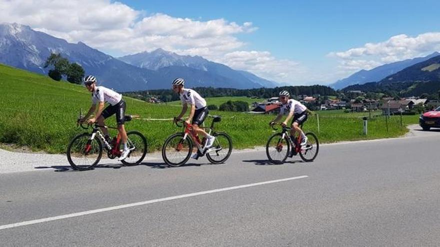 El Sunweb sigue con su concentración en Austria.