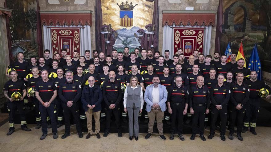 La Diputación de Castellón exhibe el refuerzo "más ambicioso" del Consorcio de Bomberos con 63 nuevos efectivos