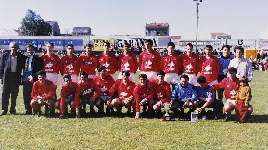 El Estradense alcanzó por primera vez la Tercera División en el año 1991.