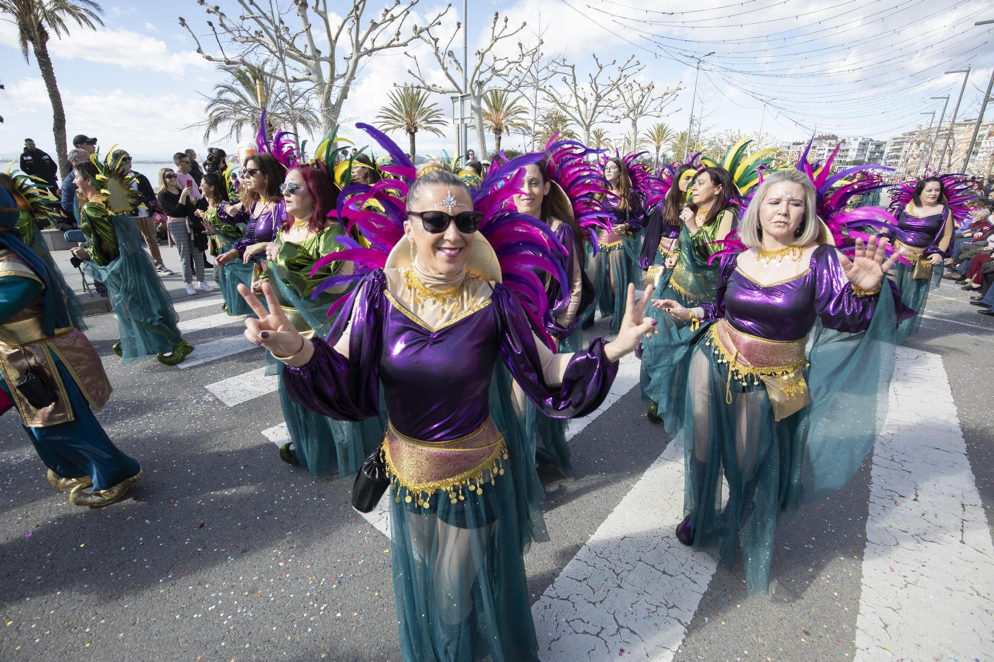 EN IMATGES | Els millors moments del Carnaval de Roses 2024