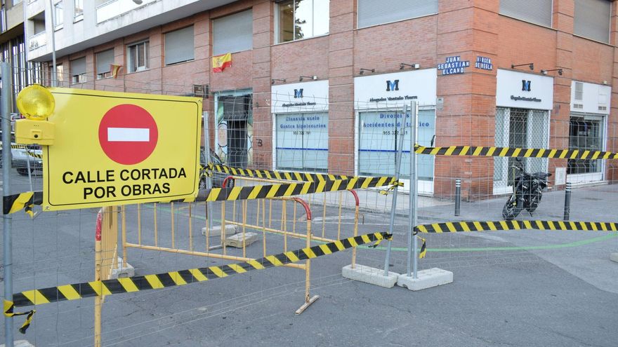 Estas son las fechas clave de los cortes de tráfico de las obras de la calle Juan Sebastián Elcano