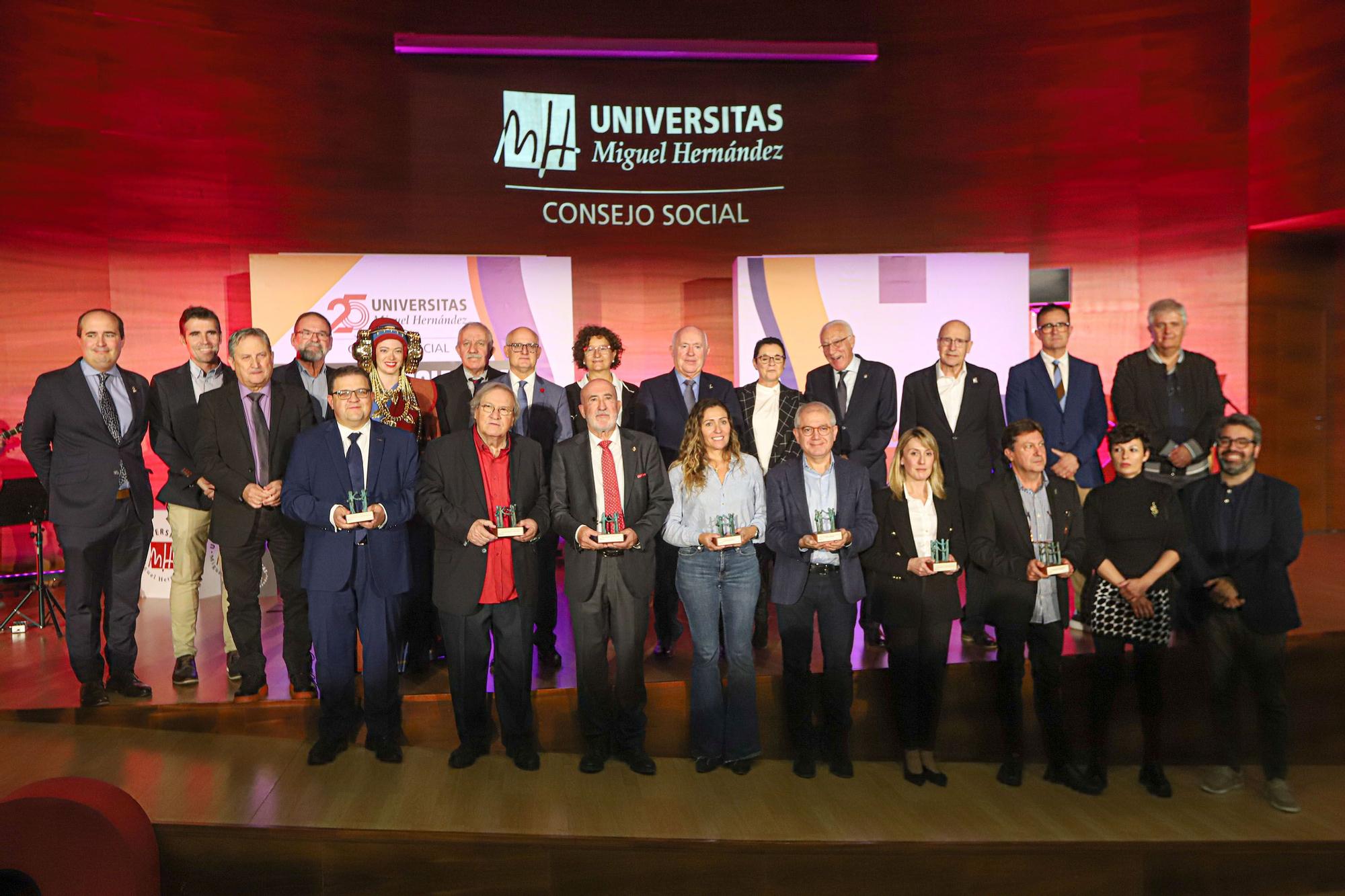 VIII PREMIOS CONSEJO SOCIAL CÁTEDRAS INSTITUCIONALES UMH ELCHE