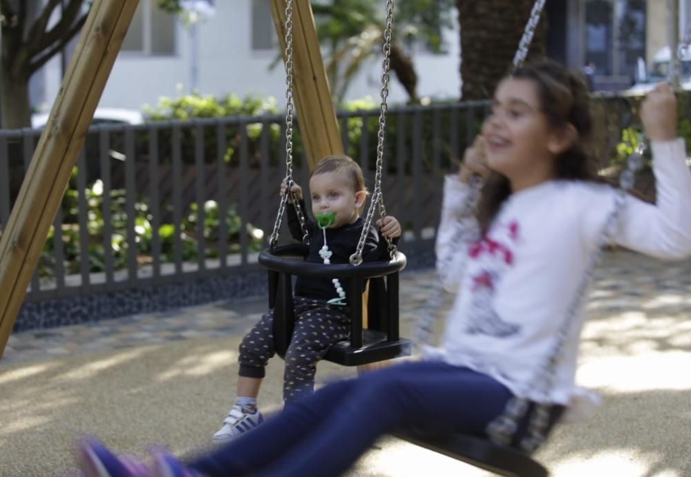 Nuevas zonas de ocio en el Parque García Sanabria.