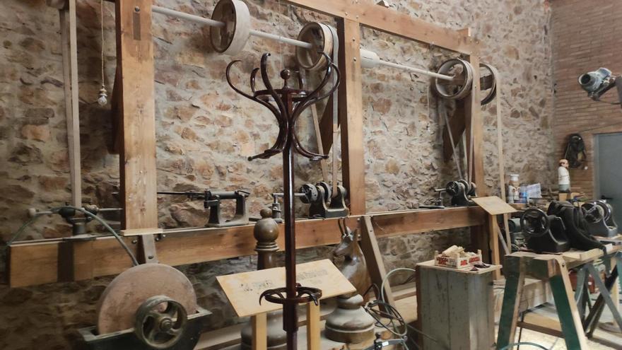 Sant Hilari Sacalm reopens the turning center with a workshop area and another museum area