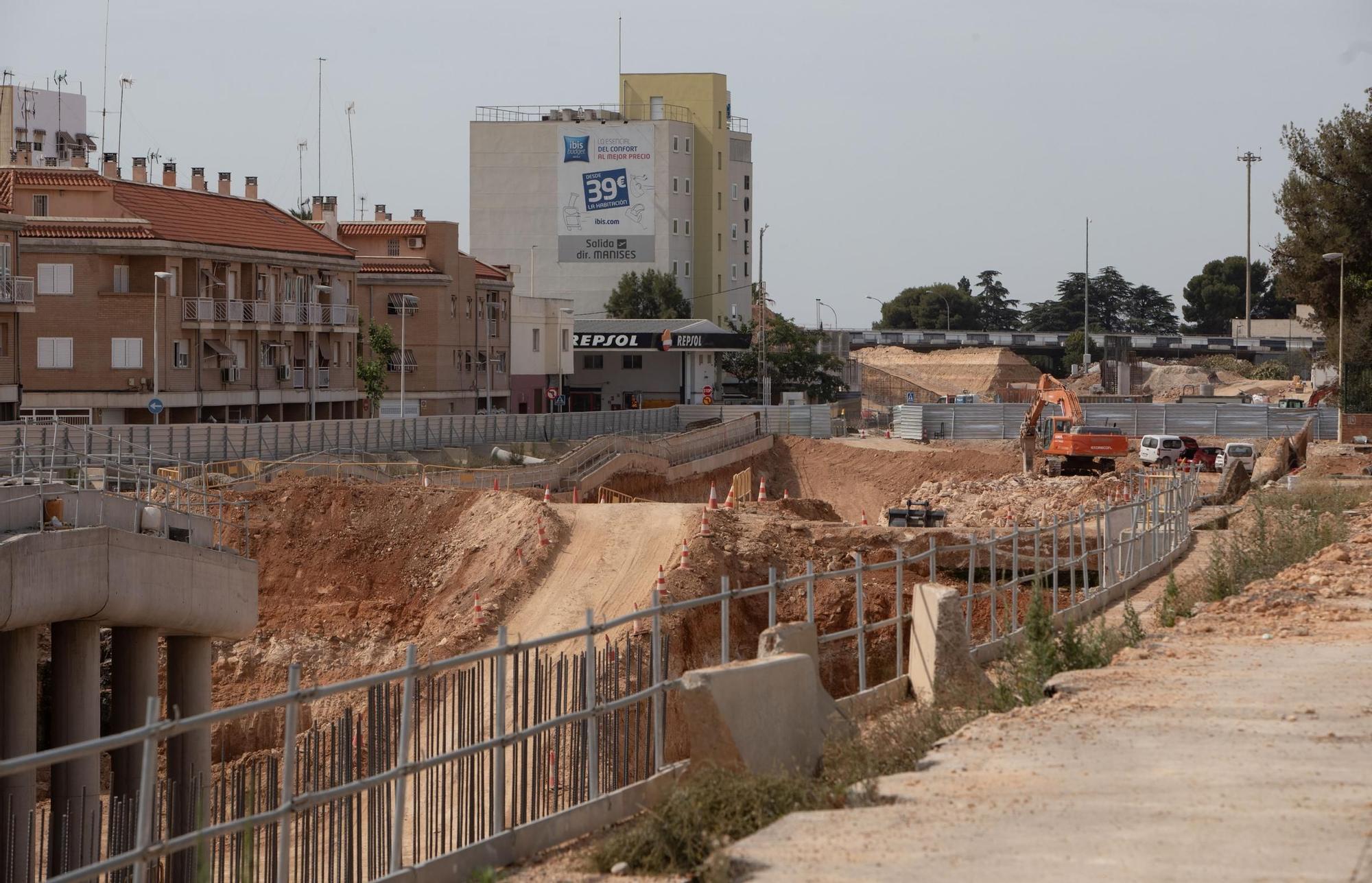 Obras en el núcleo urbano de Manises