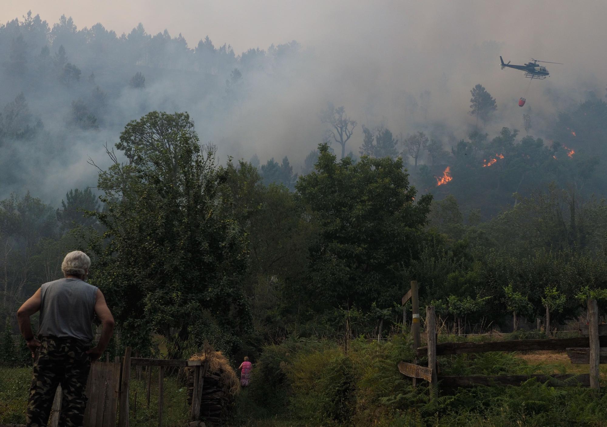 Incendio en Lugo