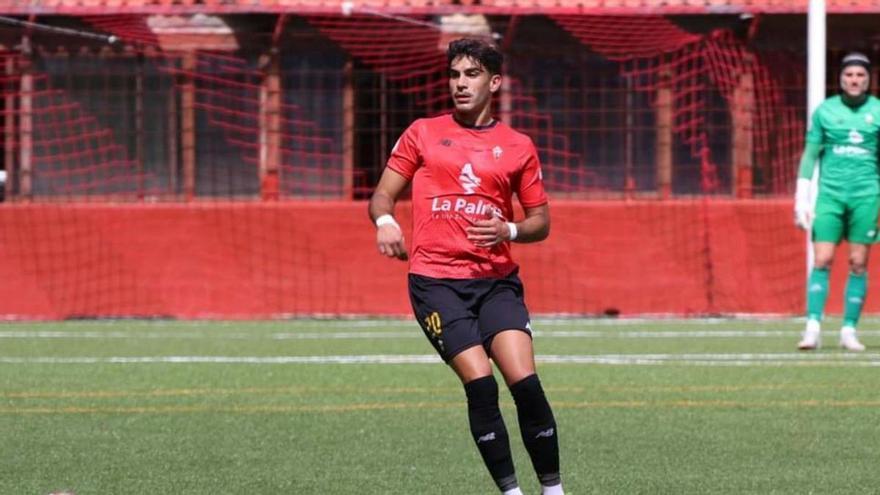 Christian Toboso, jugador del equipo rojinegro.