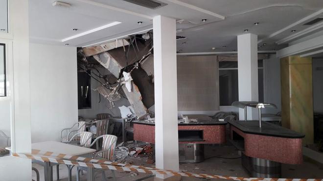 Así estaba el interior del hotel Sidi Saler en 2021