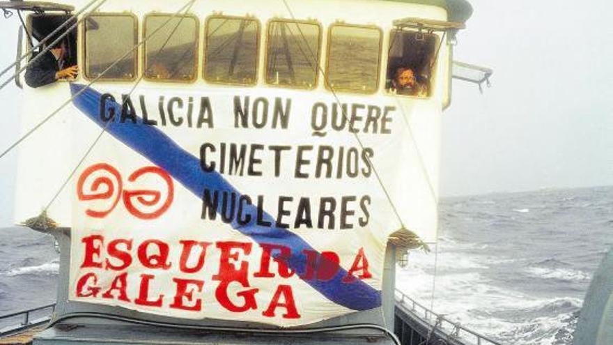 El &#039;Xurelo&#039; salió a altamar en 1981 para evitar que arrojasen más bidones al mar.