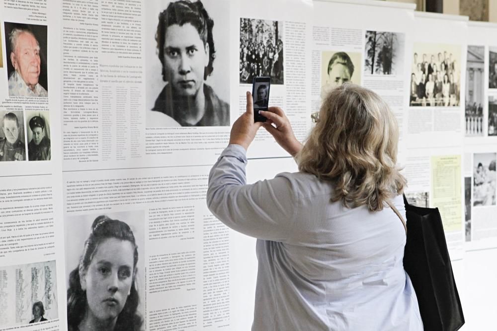 Exposición sobre los niños de la guerra