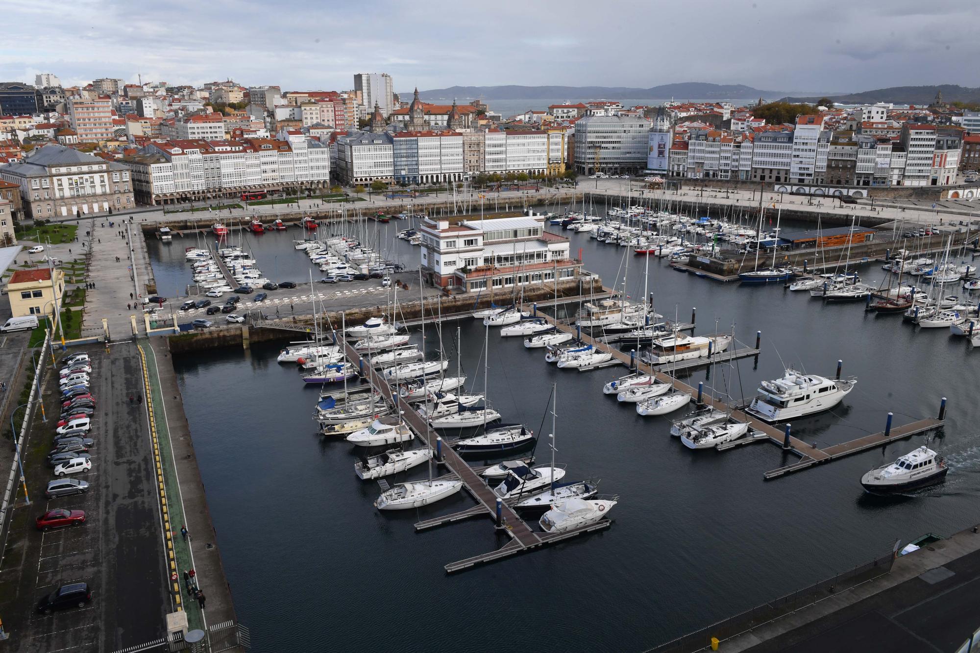 A Coruña, a vista de crucero
